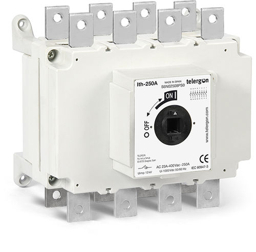 Interruptor seccionador multipolar - S6N0160 - Telergon - AC / montado en electroducto / industrial