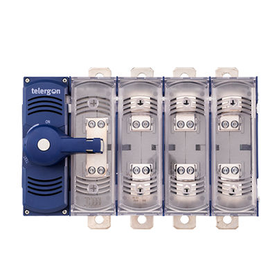Interruptor seccionador 4 polos - M3-0050 - Telergon - 3 polos / 2 polos / con fusible