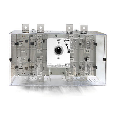 Interruptor seccionador 4 polos - M2102003 - Telergon - 3 polos / con fusible / cerrado
