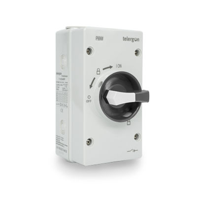 Interruptor seccionador DC - F1 series - Telergon - cerrado / modular / compacto