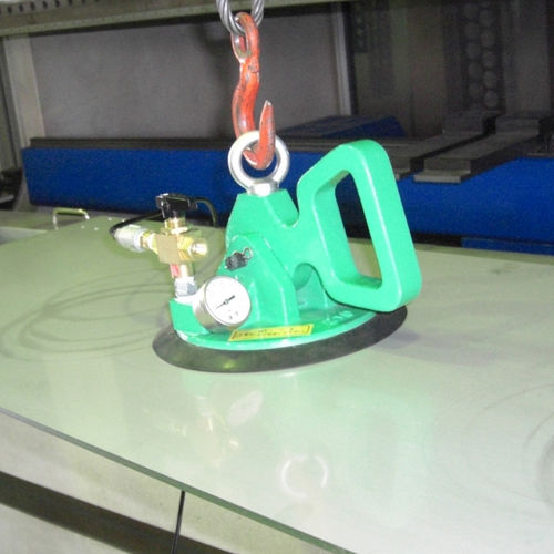 Elevador de ventosas para piezas planas - Vacut-Kun QS-100 - Fukoku Corp. - para chapas / para barril / horizontal
