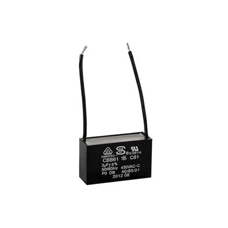 Condensador eléctrico de película de polipropileno metalizado - CBB61/C61-Ⅱ - Sheng Ye Electric Co.,ltd - encapsulado / autorreparable / para la industria
