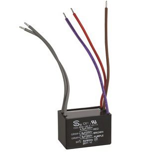 Condensador eléctrico de película de polipropileno metalizado - CBB61/C61-Ⅲ - Sheng Ye Electric Co.,ltd - encapsulado / autorreparable / para la industria