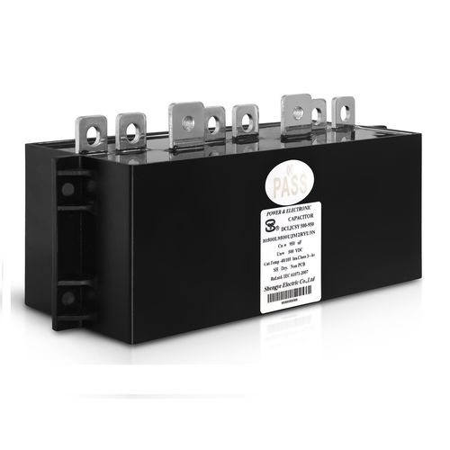 Condensador eléctrico de alisado de CC - DCLJC - Sheng Ye Electric Co.,ltd - de película de polipropileno metalizado / montado en poste / autorreparable