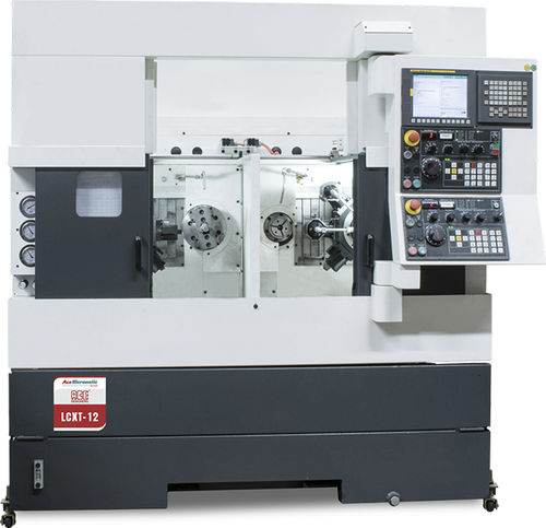 Máquina de torneado CNC - LCXT-12 - ACE DESIGNERS Limited - 2 ejes / de 2 husillos / de gran rigidez