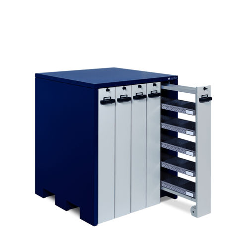 Armario para productos a granel - WKS Set T series - Apfel Metallverarbeitung GmbH - de almacenamiento / de suelo / con cajones
