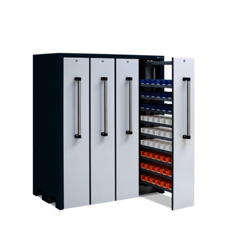 Armario con cubetas - 3462 Set KEK series - Apfel Metallverarbeitung GmbH - de almacenamiento / de suelo / con cajones