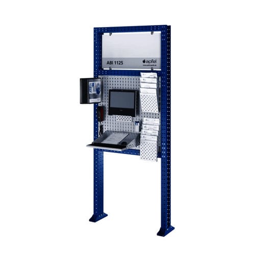 Puesto de trabajo informático - ABI Set PC series - Apfel Metallverarbeitung GmbH - modular