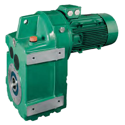 Motorreductor monofásico - Mub 3000   - LEROY-SOMER - de engranaje helicoidal / de ejes paralelos / con eje hueco