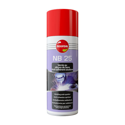 Aerosol de protección - NB 25 - MOLYDAL - lubricante seco / sin silicona / libre de solventes