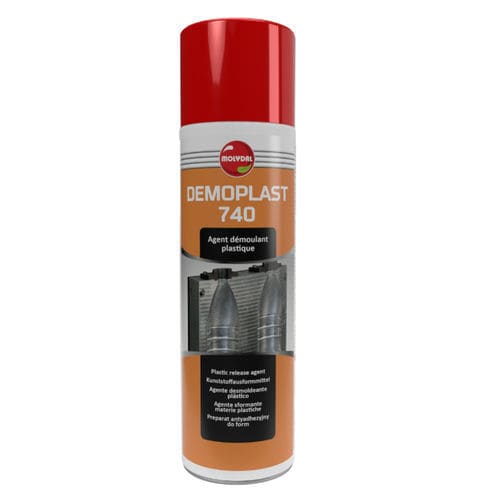 Agente desmoldeante en spray - DEMOPLAST 740 - MOLYDAL - para la industria del plástico / para material plástico / de silicona