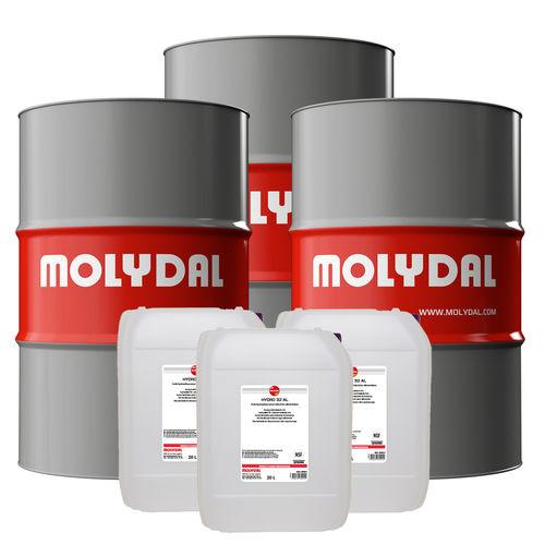 Aceite hidráulico - HR 100 AL - MOLYDAL - para engranaje / para caja de velocidades / para la industria agroalimentaria