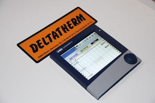 Registrador de datos de temperatura - Deltatherm Hirmer GmbH - de presión / de caudal / con pantalla LCD