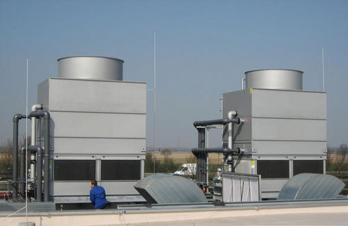 Torre de refrigeración alta capacidad - KT Series - Deltatherm Hirmer GmbH - de circuito cerrado / con circuito abierto