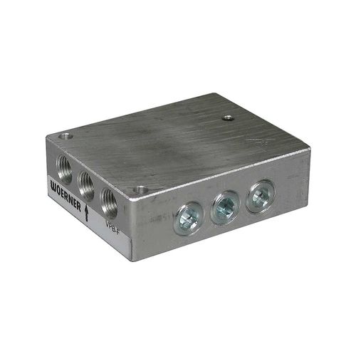 Distribuidor progresivo de aluminio - VPB-F - EUGEN WOERNER GmbH & Co. KG