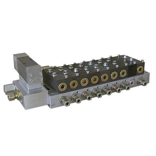 Distribuidor progresivo modulable - VPI-D - EUGEN WOERNER GmbH & Co. KG