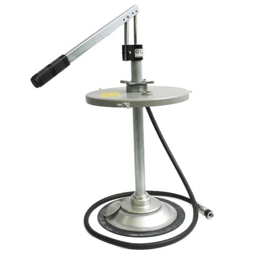 Bomba de grasa manual - PFA-D - EUGEN WOERNER GmbH & Co. KG - placa seguidora