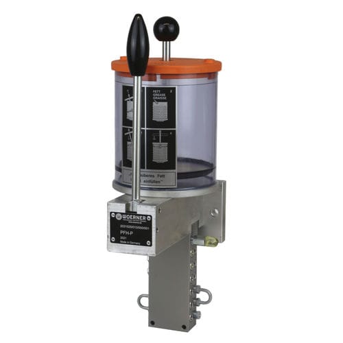 Bomba de grasa eléctrica - PFH-P - EUGEN WOERNER GmbH & Co. KG - manual / placa seguidora