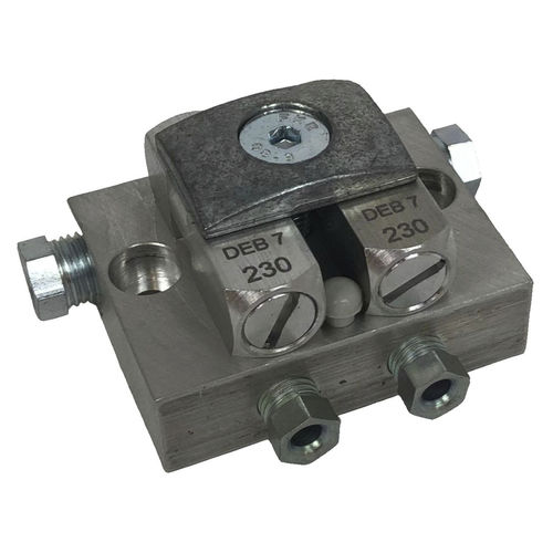 Dispensador de lubricante - VEB-D - EUGEN WOERNER GmbH & Co. KG - de línea simple / modulable / de aluminio