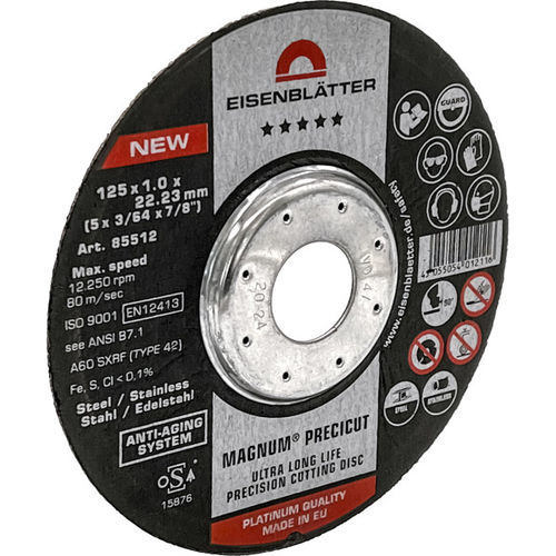 Disco tronzador para chapas - MAGNUM PRECICUT - Eisenblätter - para acero / para acero inoxidable / de metal