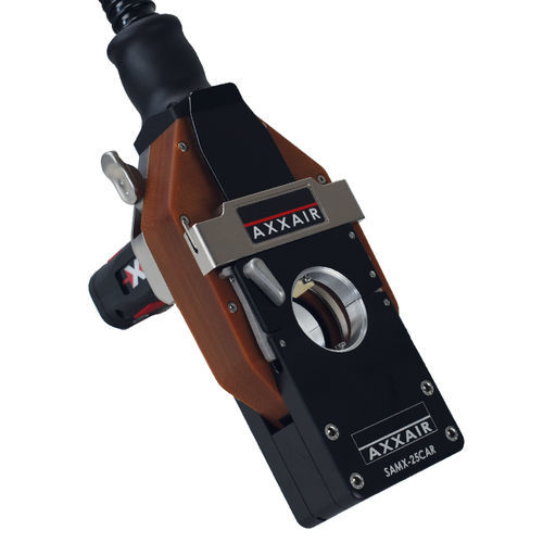 Cabezal de soldadura de gas - SAMX-25 - AXXAIR - refrigerado por agua / refrigerado por aire / orbital