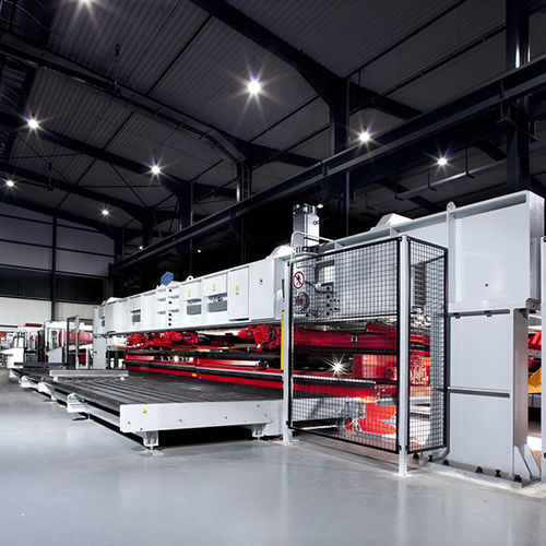 Línea de corte transversal para metal - HEINRICH GEORG GmbH - de chapa / CNC