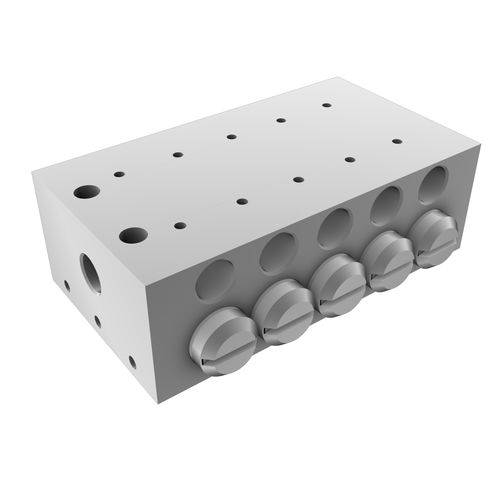 Válvula de pistón - DPM - I.L.C. srl - para aceite / en línea / para sistema de lubricación centralizada