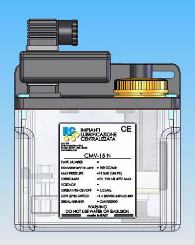 Bomba de pistón - SC CMV‐15 N - I.L.C. srl - de aceite / eléctrica / industrial