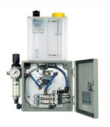Unidad de lubricación de aceite - MC‐EL‐2P - I.L.C. srl - de con la cantidad mínima / neumática