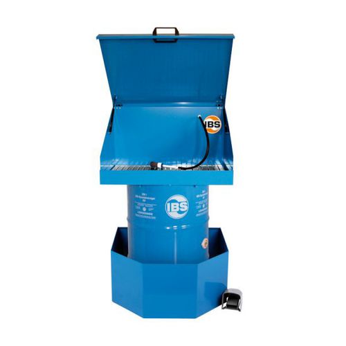 Máquina de limpieza por aspersión - KD - IBS Scherer - de disolvente / de cepillo / manual