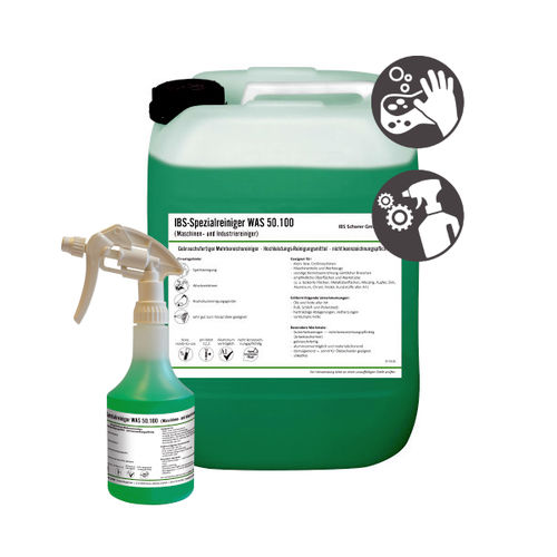 Detergente a base de agua - WAS 50.100 - IBS Scherer - de metales / para máquinas / biodegradable