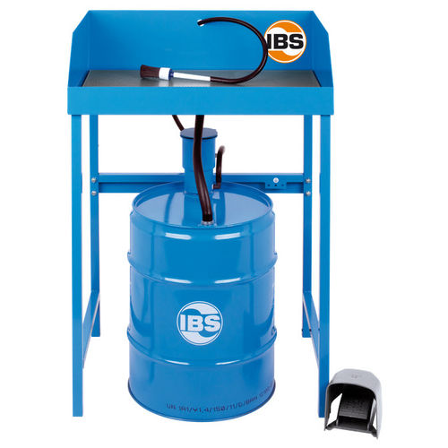 Máquina de limpieza por aspersión - BK-50 - IBS Scherer - de disolvente / de cepillo / manual