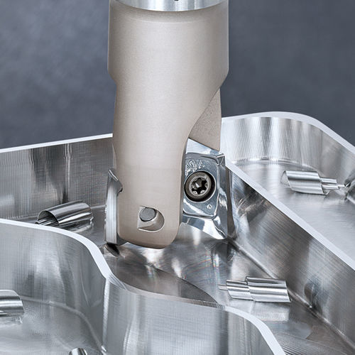 Plaquita de corte de fresado - XVCT1605 series - Tungaloy EUROPE - de carburo / para materiales no ferrosos / para aluminio