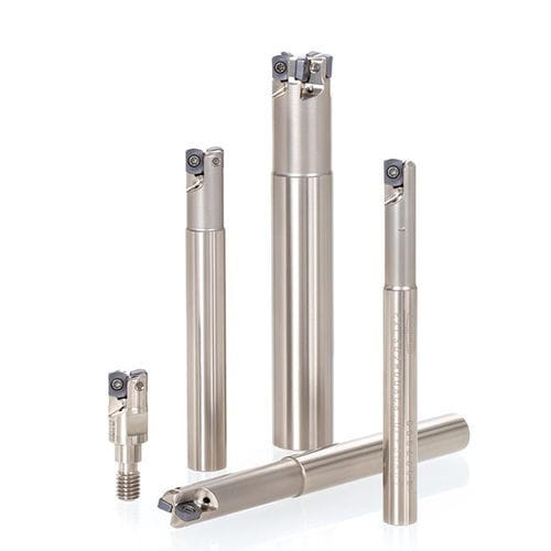 Fresa de plaquita - TungForceFeed - Tungaloy EUROPE - de ángulos / de ángulo / con gran velocidad de avance