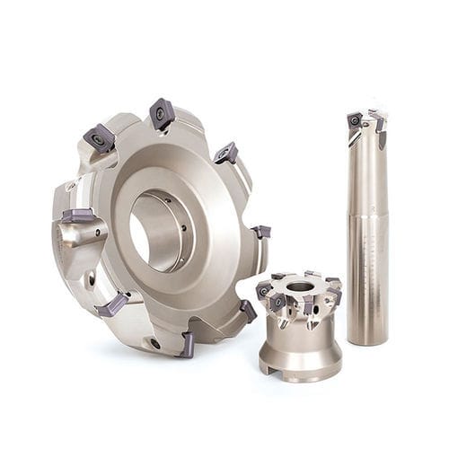 Fresa de plaquita - MillQuadFeed - Tungaloy EUROPE - de metales no ferrosos / para acero / para material templado