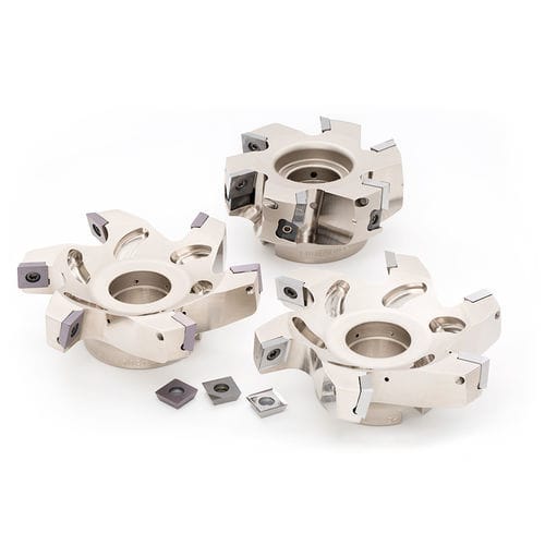 Fresa de plaquita - TungMill / TFE12, EFE12 - Tungaloy EUROPE - para planear / de acabado / de metales no ferrosos