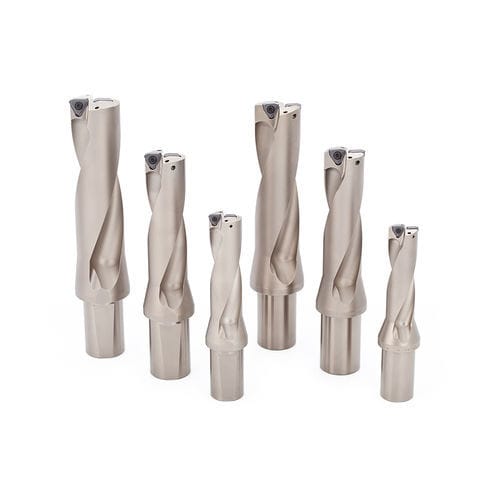Broca de plaquita - TungSix-Drill - Tungaloy EUROPE - multiusos / de carburo / de alta eficacia