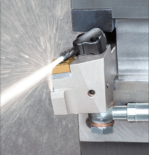 Herramienta de torneado exteriores - TUNGJET - Tungaloy EUROPE - de plaquitas intercambiables / con fluido de refrigeración a alta presión