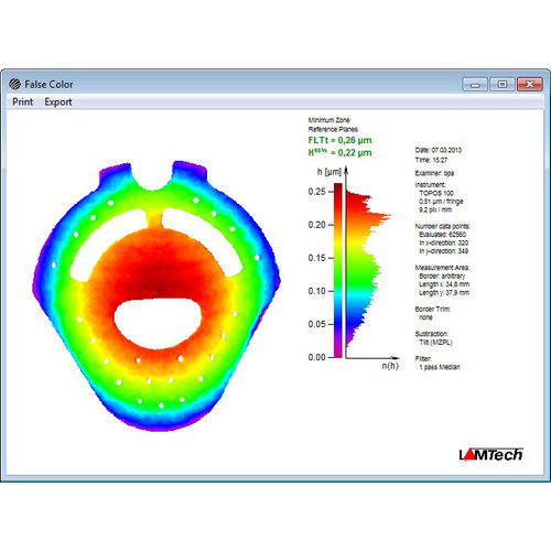 Software interferometría óptica - ISA - Lamtech Lasermesstechnik GmbH - de medición / de control de calidad / de imagen
