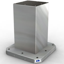 Columna de fijación de doble cara - BP07,BP10,BP20,BP23,BP29,BP31,BP33 series - Leave Industrial - de hierro fundido