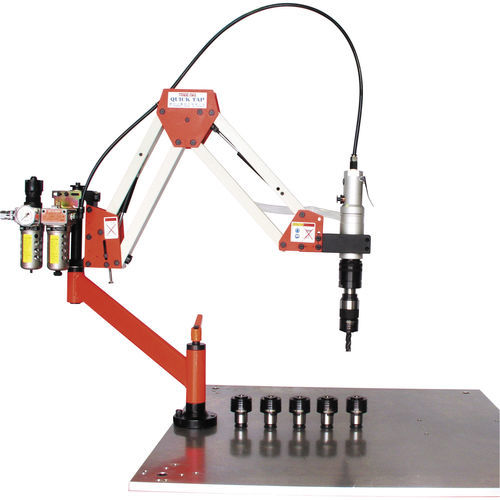 Máquina de roscado con brazo articulado - AS series - Maho Enterprise Co., Ltd. - vertical / de sobremesa / neumática