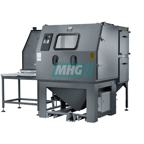 Cabina de chorro de arena a presión - SMG 160 Kompakt S/D - MHG Strahlanlagen GmbH - manual
