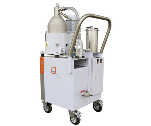 Centrífugadora de proceso - 300 – 600 l/h | OTC 350 VA - MKR Metzger GmbH - de limpieza / vertical