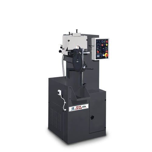 Achaflanadora para hoja de sierra circular - POLAR ACM 650 - MVM srl - neumática / automática / de precisión