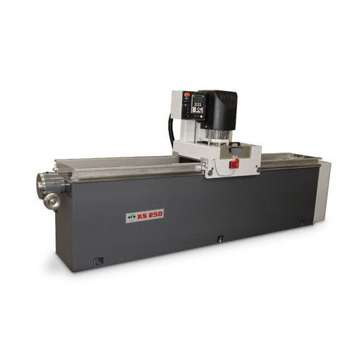 Rectificadora para cuchillas de trituradoras - KS250 - MVM srl - para hojas / con placa magnética / controlada por PLC