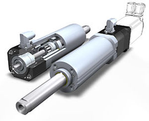 Cilindro eléctrico - SERAC® XHM12  - Ortlieb Präzisions- - con servomotor / de tornillo / sin mantenimiento
