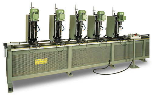Centro de taladrado CNC - Expert - Pressta-Eisele GmbH - horizontal / para perfiles / multihusillos
