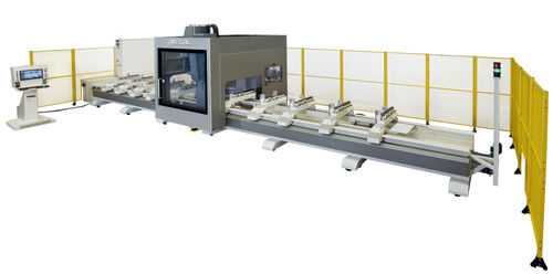 Centro de mecanizado CNC 5 ejes - MC302 Geos – 5 - Pressta-Eisele GmbH - vertical / para PVC / de columna móvil