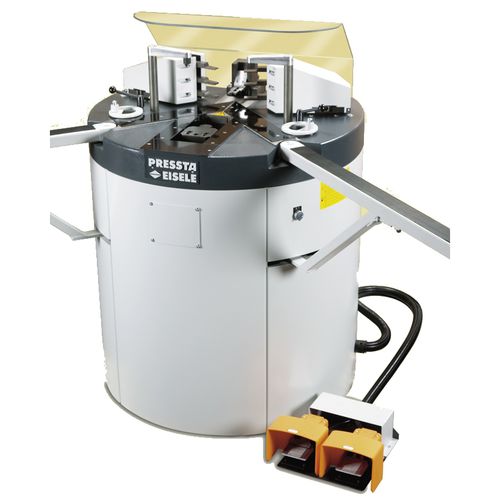 Engastadora de esquinas para perfiles de aluminio - Pressta 7000 - Pressta-Eisele GmbH - semiautomática / con pedal