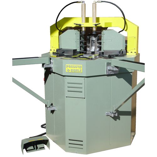 Engastadora de esquinas de perfiles - Pressta 3000 - Pressta-Eisele GmbH - semiautomática / hidráulica / vertical